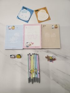 실제 사용 중인 해로토로 굿즈 사진입니다.